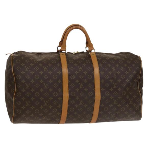 LOUIS VUITTON Monogram Keepall 60 Boston Bag M41422 - Picture 1 of 16